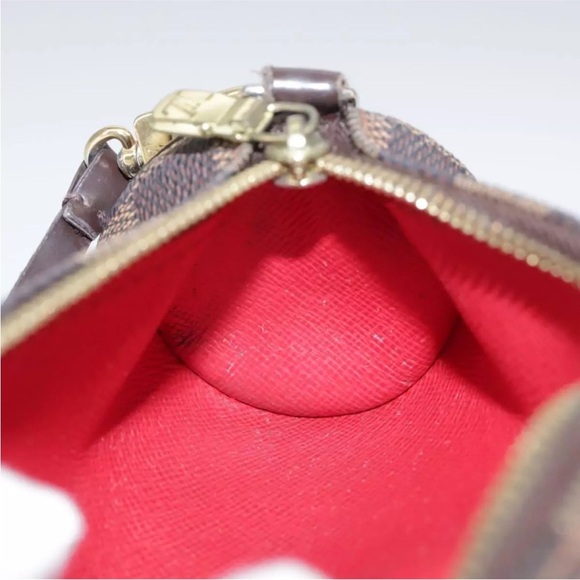 AUTHENTIC Louis Vuitton Damier Ebene Papillion Pouch - Picture 13 of 16